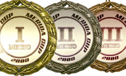 Медаль универсальная с нанесением металлографикой